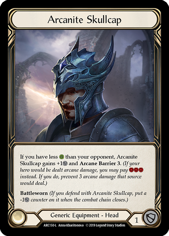 Arcanite Skullcap - Flesh & Blood TCG - Everfest – FaB Foundry