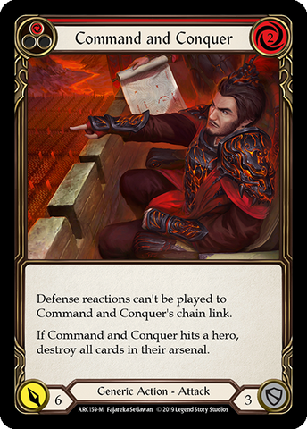 Command and Conquer Fable - Dynasty - Flesh & Blood TCG - FaB Foundry