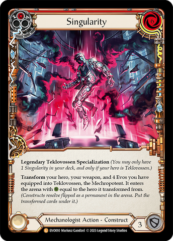 Teklo Foundry Heart - Flesh & Blood TCG - Arcane Rising – FaB Foundry