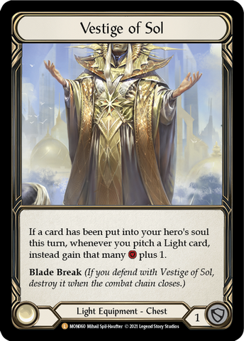 Light of Sol - - Dusk Til Dawn - Flesh & Blood TCG - FaB Foundry