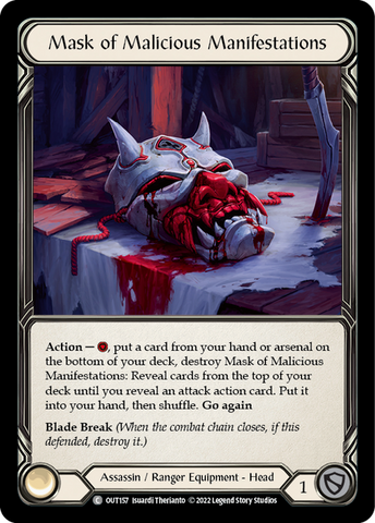 Mask of Perdition - Dynasty - Flesh & Blood TCG - FaB Foundry