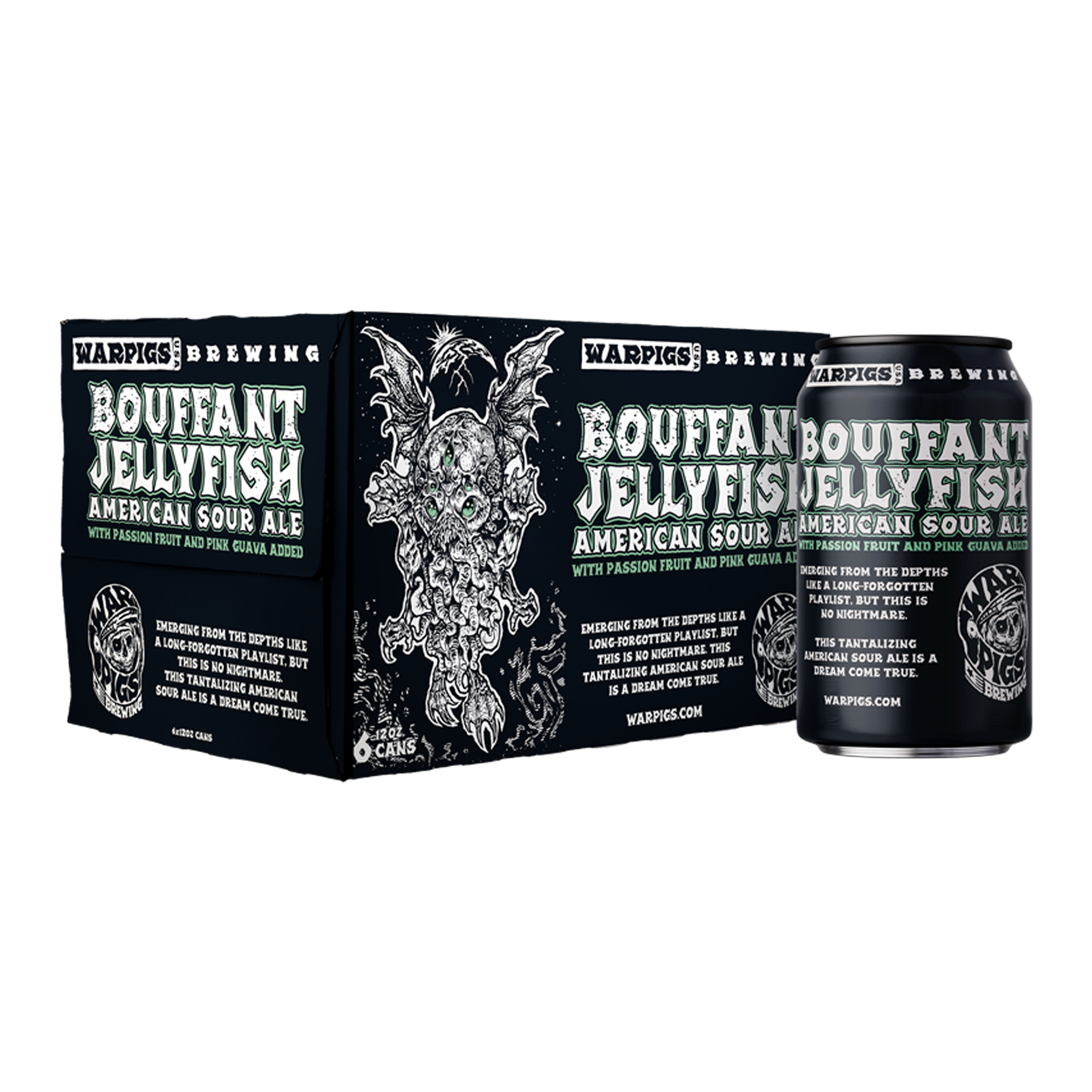 WarPigs Bouffant Jellyfish 12oz Cans – PICK-UP ONLY