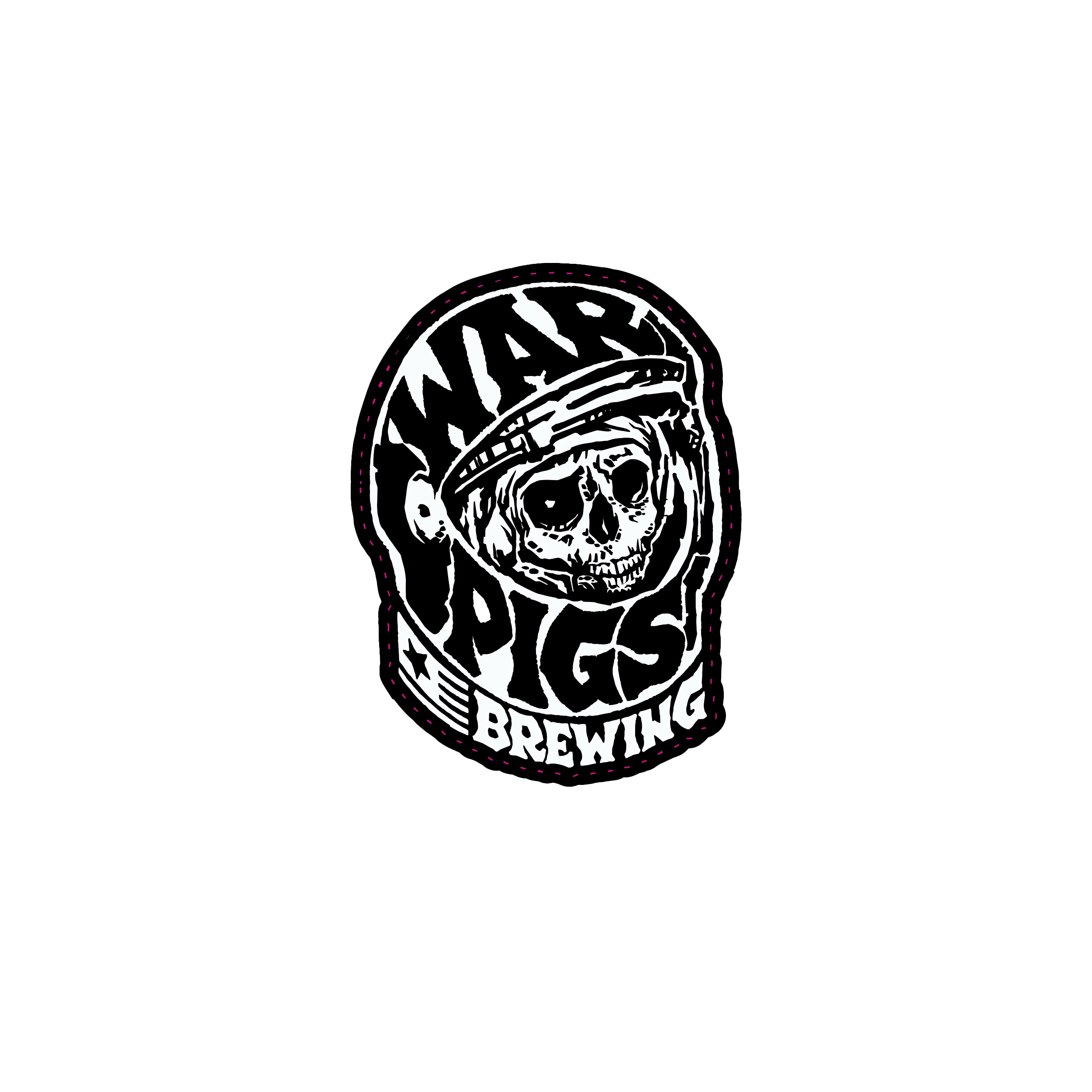 WarPigs – Spaceman Logo Patch