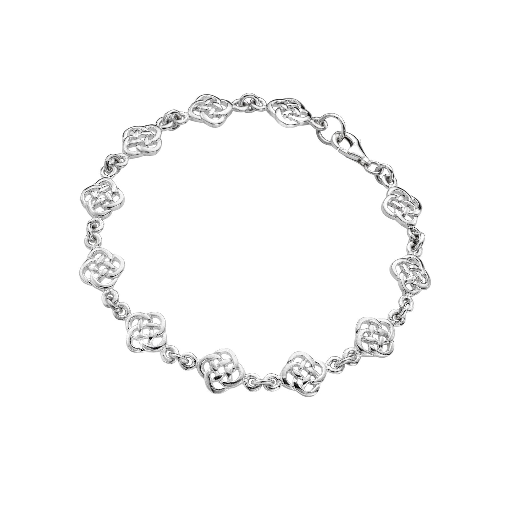 Imported Sterling Silver Celtic Knot Bracelet – celticgoods