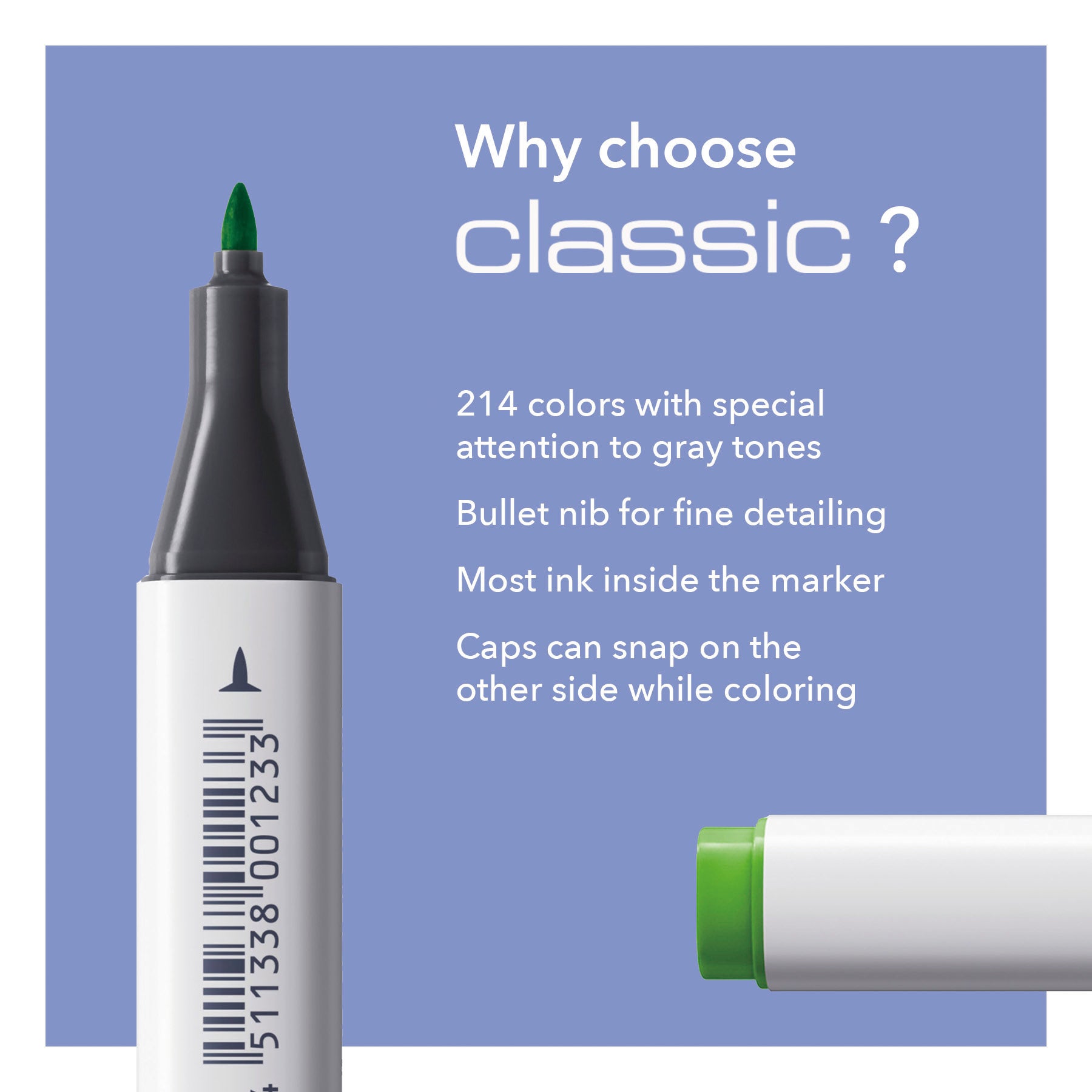 Introduction to the Three Types of Copic Marker