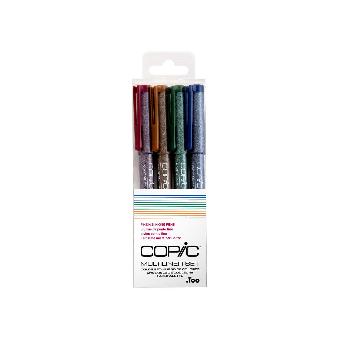 COPIC Multiliner, Fine Set of 4 - The Art Store/Commercial Art Supply
