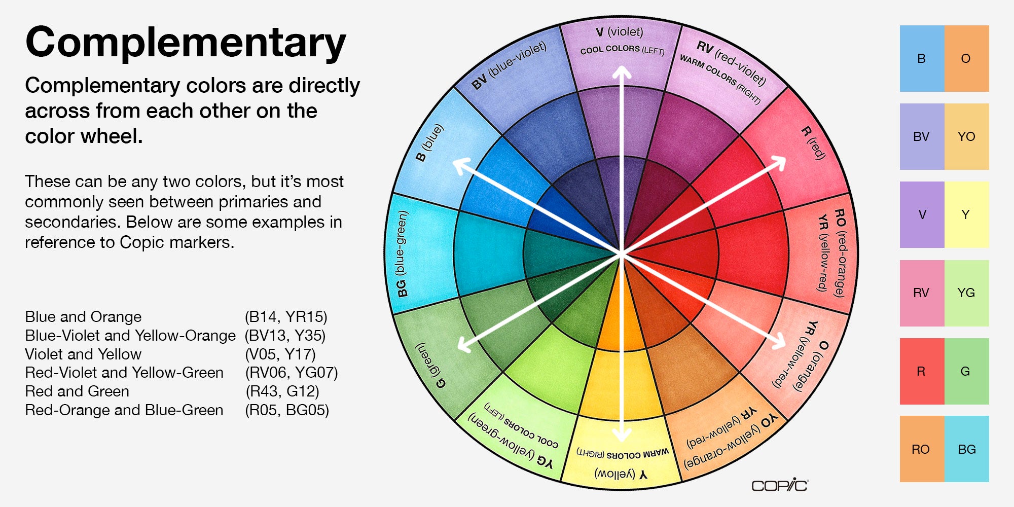 What are Complimentary colors?
