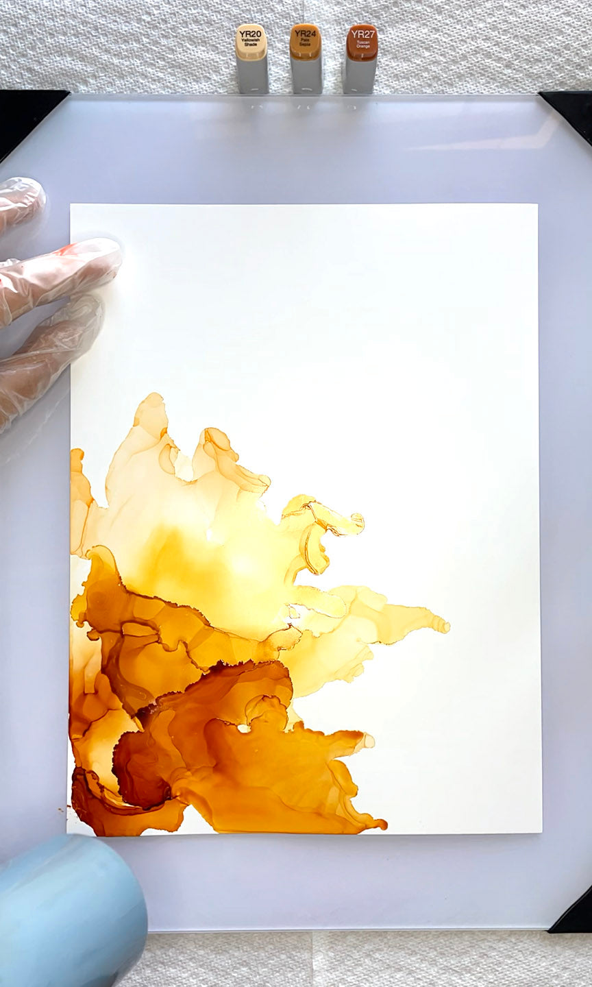 Alcohol Ink: Blending Solution vs 91% Alcohol (on Photo Paper