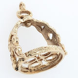 Gold Stirrup Charm