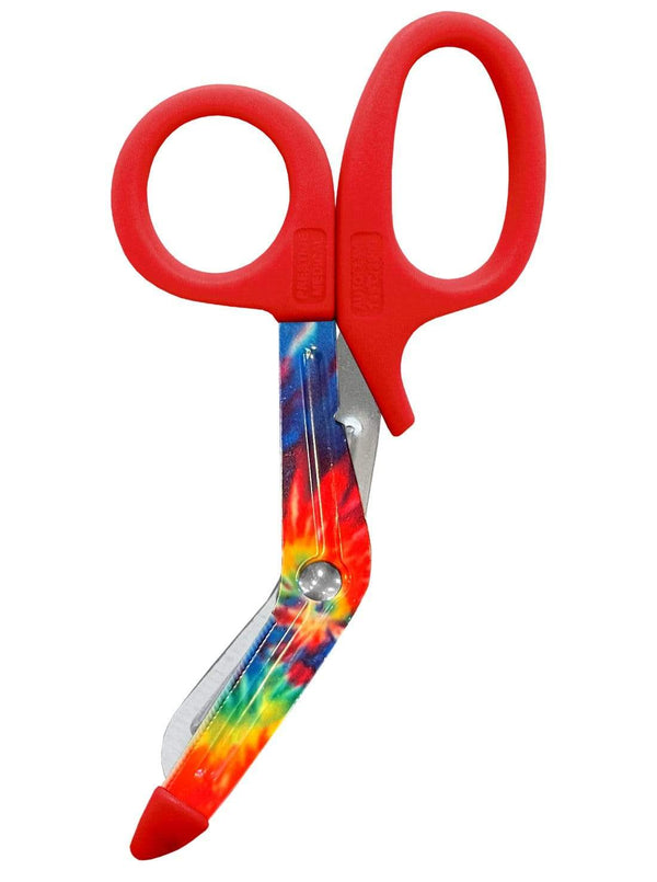 Prestige Medical Utility Scissors Tie Dye Rainbow Prestige StyleMate Utility Scissor