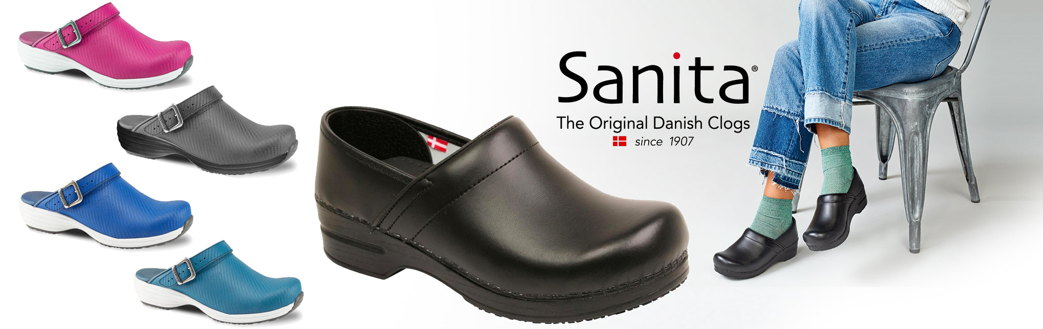 sanita clog shoes