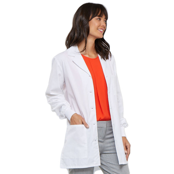 Cherokee Workwear Professionals 1362 Lab Coat Women's 32" White L