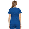 Cherokee Luxe 21701 Scrubs Top Women's Empire Waist Mock Wrap Royal 3XL