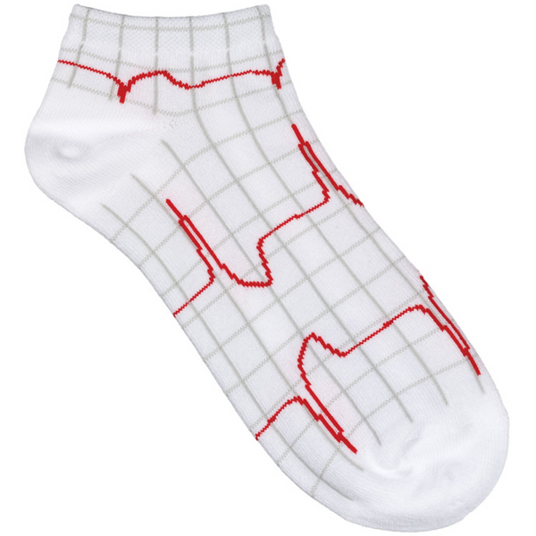 Prestige fashion nurse socks Heartbeat EKG