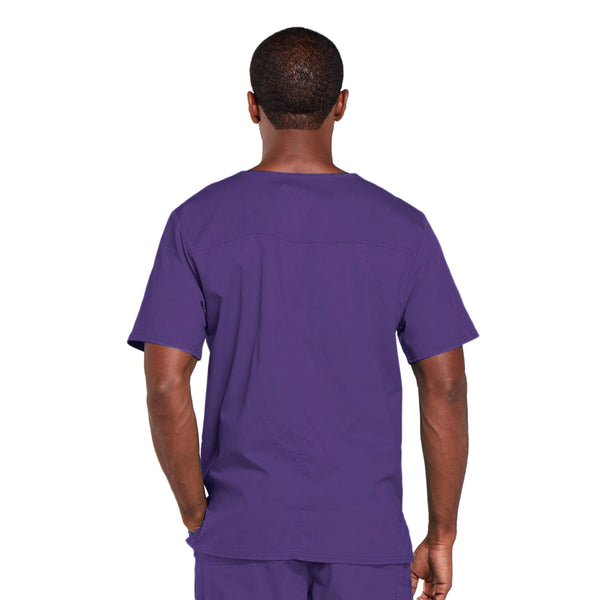 Cherokee Core Stretch 4725 Scrubs Top Unisex V-Neck Grape 3XL