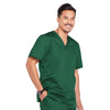 Cherokee Core Stretch 4743 Scrubs Top Men's V-Neck Hunter Green 4XL