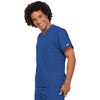 Cherokee Workwear 4777 Scrubs Top Unisex V-Neck Tunic. Royal 3XL