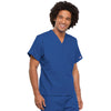 Cherokee Workwear 4777 Scrubs Top Unisex V-Neck Tunic. Royal 4XL