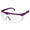 Prestige Printed Full Frame Adjustable Safety Glasses Leopard Print Purple