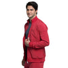 Cherokee Infinity CK305A Scrubs Jacket Men's Zip Front Red 4XL