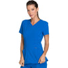 Cherokee Infinity CK623A Scrubs Top Women's V-Neck Royal 4XL