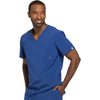 Cherokee Infinity CK900A Scrubs Top Men's V-Neck Galaxy Blue 4XL