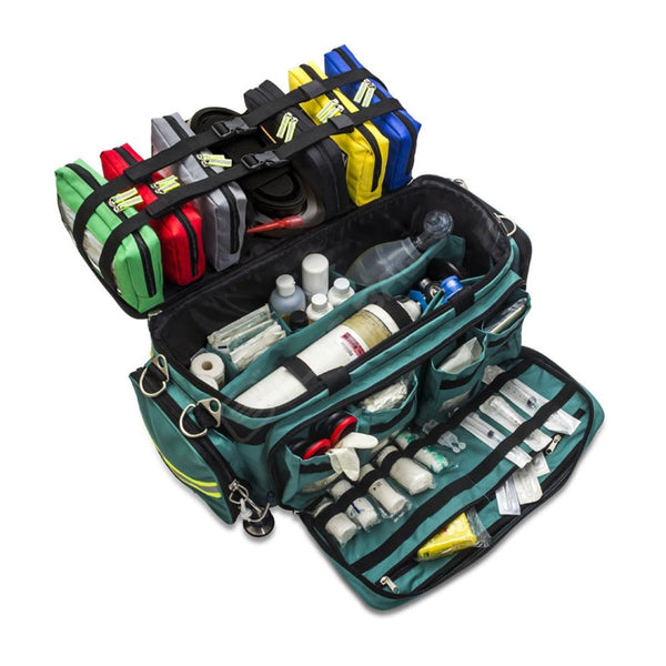 Elite Bags CRITICAL'S Advanced Life Support Emergency Bag in Green