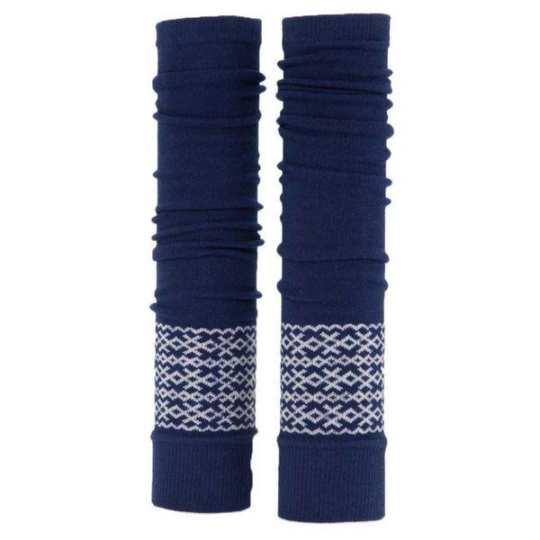 Prestige Med Sleeves Navy Fair Isle