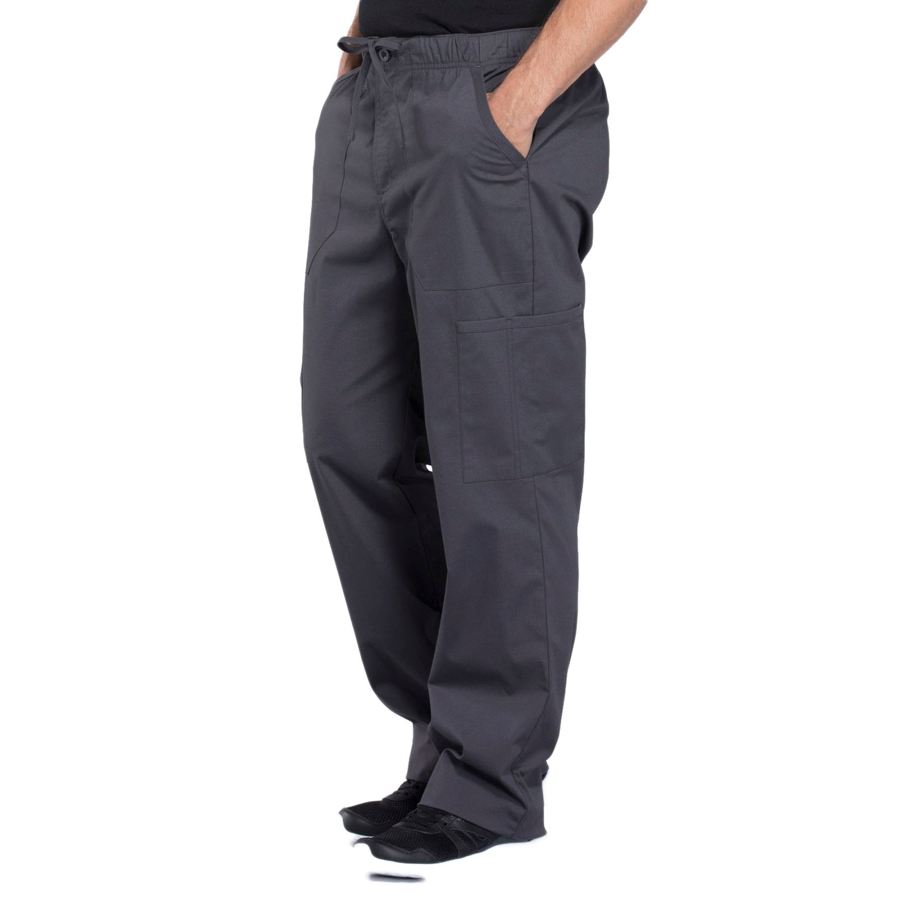 Cherokee Workwear Professionals WW190 Scrubs Pants Men's Tapered Leg D ...