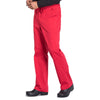 Cherokee Workwear Professionals WW190 Scrubs Pants Men's Tapered Leg Drawstring Cargo Red 4XL