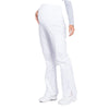 Cherokee Workwear Professionals WW220 Scrubs Pants Maternity Straight Leg White L