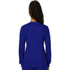 Cherokee Workwear Revolution WW310 Scrubs Jacket Women's Snap Front Warm-up Galaxy Blue 3XL