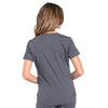 Cherokee Workwear Professionals WW665 Scrubs Top Women's V-Neck Pewter 3XL