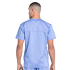 Cherokee Workwear Revolution WW670 Scrubs Top Men's V-Neck Ciel Blue 3XL