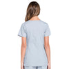 Cherokee Workwear Professionals WW685 Scrubs Top Maternity Mock Wrap Grey 3XL