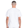 Cherokee Workwear Professionals WW695 Scrubs Top Men's V-Neck White 3XL