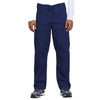 Cherokee Scrubs Pants Cherokee Workwear 4100 Scrubs Pants Unisex Drawstring Cargo Navy