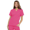 Cherokee Scrubs Top 2XL Cherokee Workwear 4700 Scrubs Top Women's V-Neck Shocking Pink