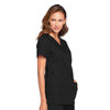 Cherokee Scrubs Top Cherokee Workwear WW645 Scrubs Top Women's V-Neck Black