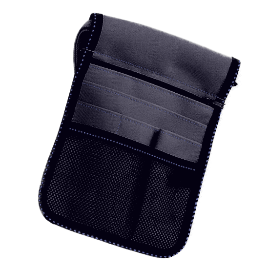 Medshop Black Stitching Medshop Nursing Pouch