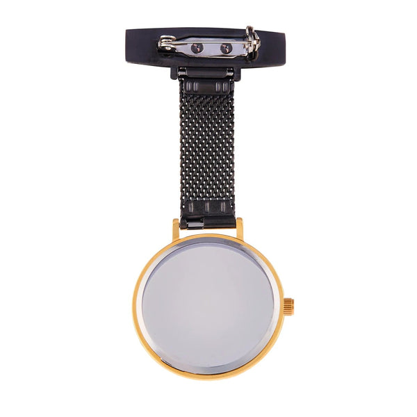 Annie Apple Fob Watches Meraki Gold/Gunmetal Mesh Fob Watch