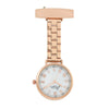 Meraki Mother of Pearl/Rose Link Fob Watch