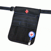 Nursing Pouch With Blue Stitching + Retractor