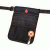 Nursing Pouch With Orange Stitching + Retractor