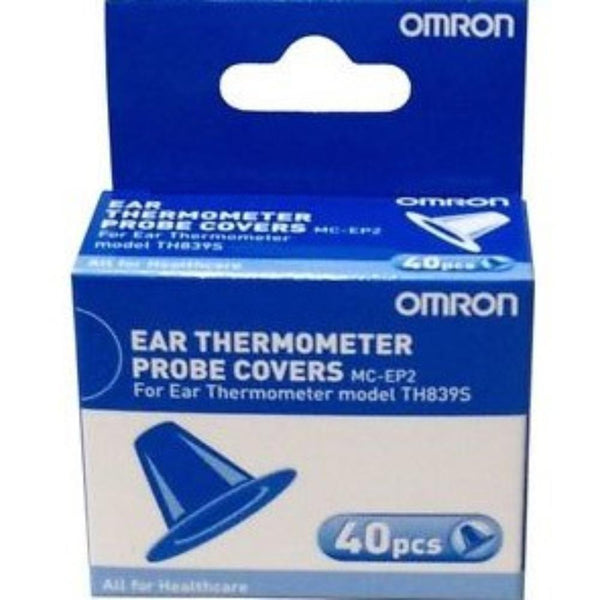 Omron Ear Thermometer 40 Probe Covers (MC-EP2) for Model TH839S 40pcs 40pk