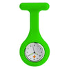 Medshop Fob Watches Neon Green Silicone Nursing FOB Watch