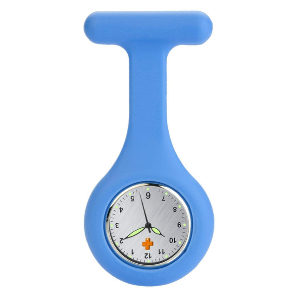 Medshop Fob Watches Baby Blue Silicone Nursing FOB Watch