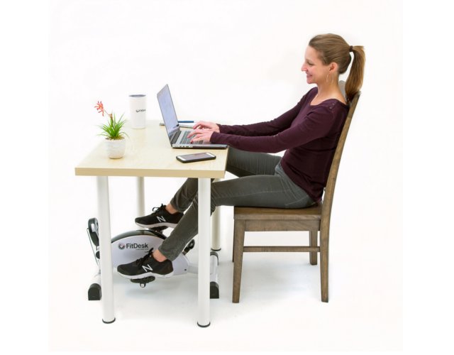 Under Desk Cycle Exercise While You Work At Your Desk Or Watch