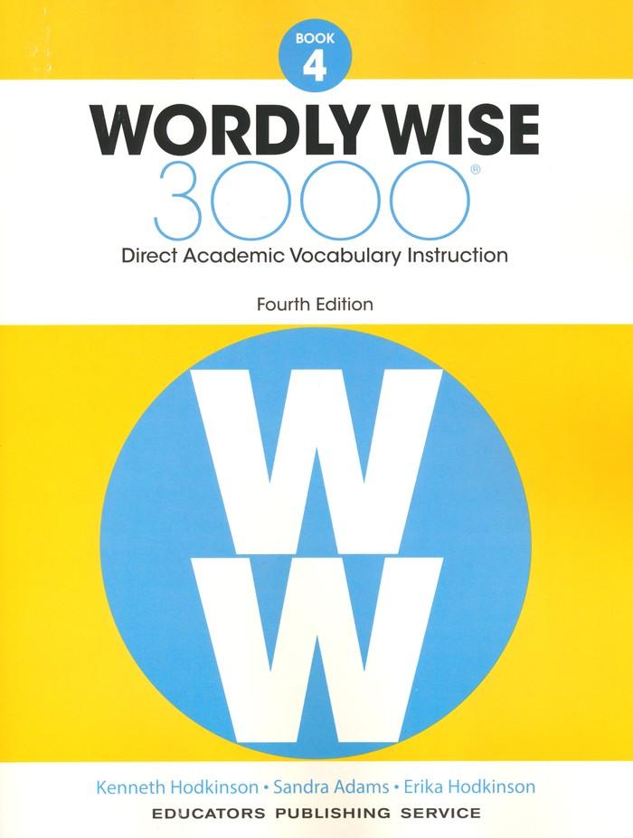 Wordly Wise 3000 Student Book 4 and Answer Key Set (4th Edition