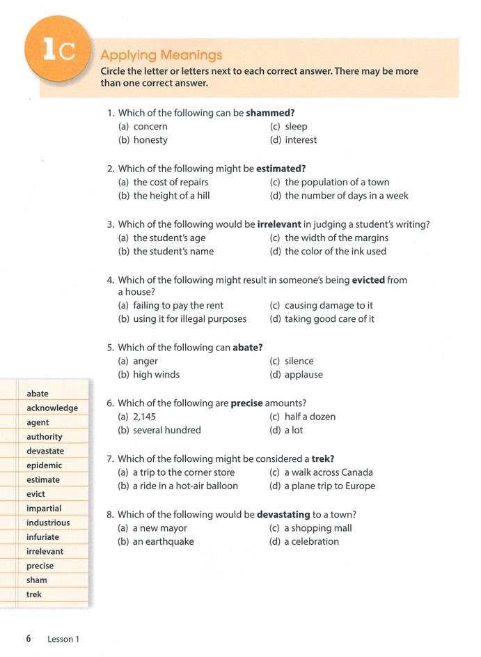 wordle wise 3000 book 10 answer key pdf